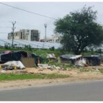 houses near concrete road