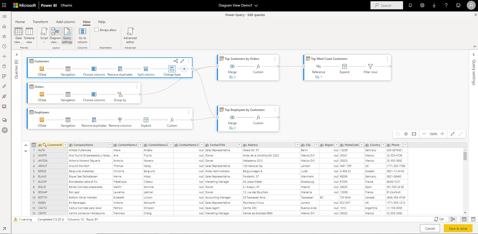 Power query vs power query online gpt 