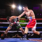 boxers inside a ring